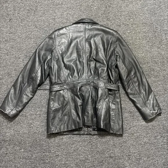 Vintage new york company leather coat - Picture 2 of 6